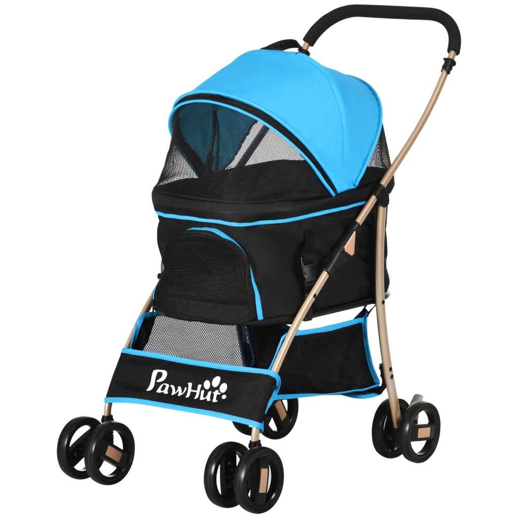 Cuscino per Cani con Guinzagli ¨C Minimal ¨C Acciaio Poliestere 82x49.5x98 Azzurro Nero