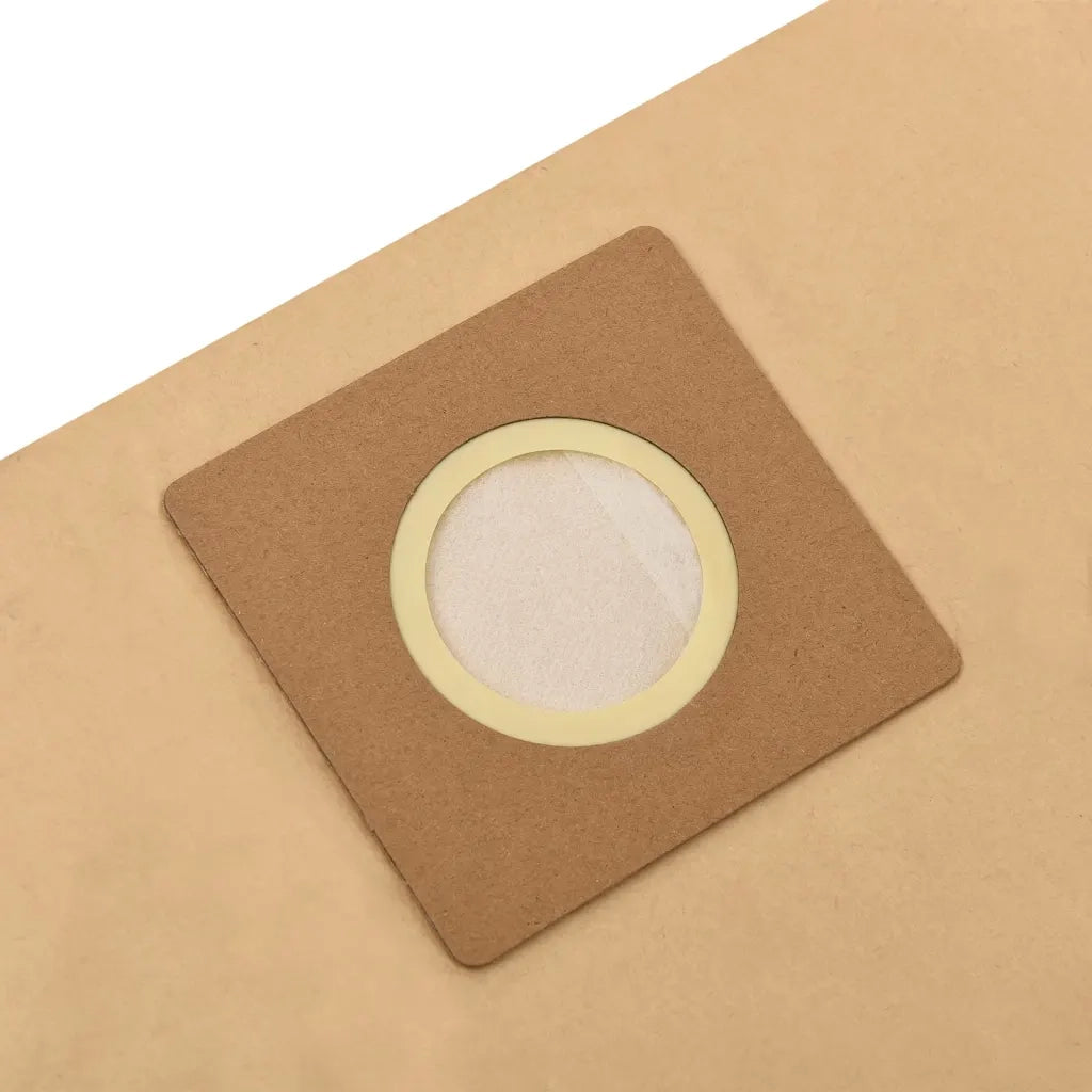 Sacchetti Carta per Aspirapolvere e Aspiraliquidi 10pz Marrone cod mxl 73240