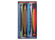 Telo Mare Jacquard Spugna Asciugamano Spiaggia Disegno Picasso Fish