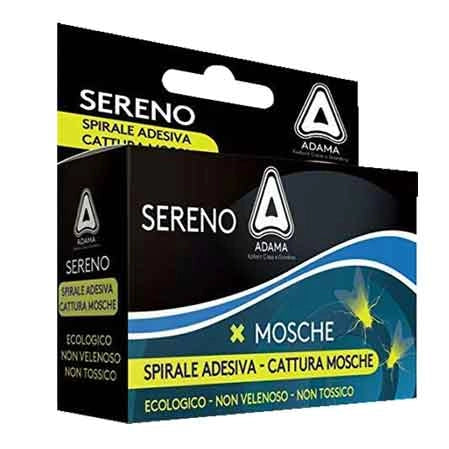 SPIRALI ADESIVE PER MOSCHE Conf. 4 pezzi - KOLLANT