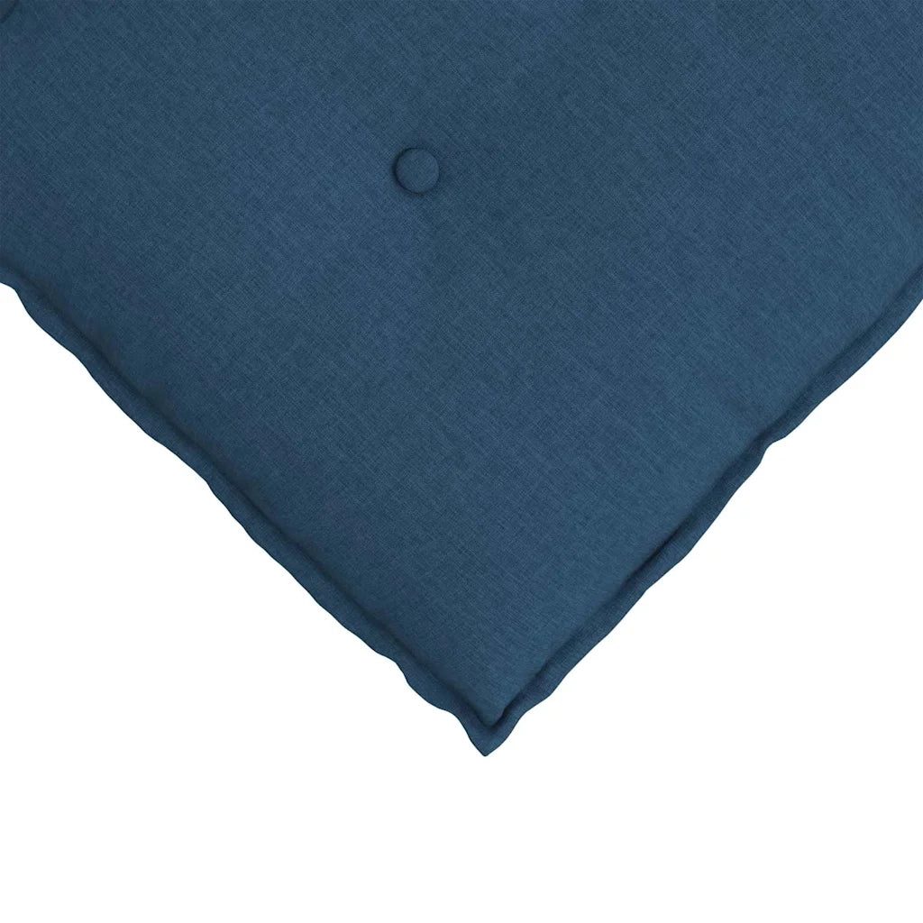 Cuscino per Schiena | Cuscino dorsale Blu 120 x 19 x 50 cm Tessuto