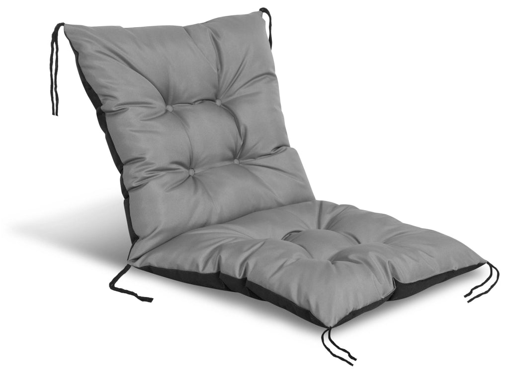 AIO FACTORY Cuscino da giardino impermeabile grigio 50x50x50 cm