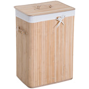 Cestino per biancheria in bamb¨´ ¨C zephmum ¨C beige 40x30x60 cm