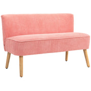 Divano 2 posti ¨C Minimal ¨C rosa, 117x56.5x77 cm