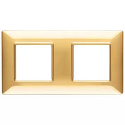 VIMAR PLANA - PLACCA 4M (2+2) INT71 ORO LUCIDO