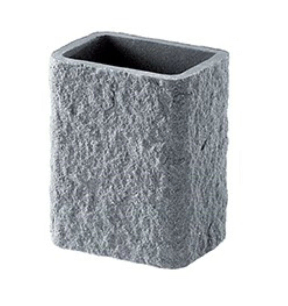 Porta Spazzolino Aries Grigio - Gedy