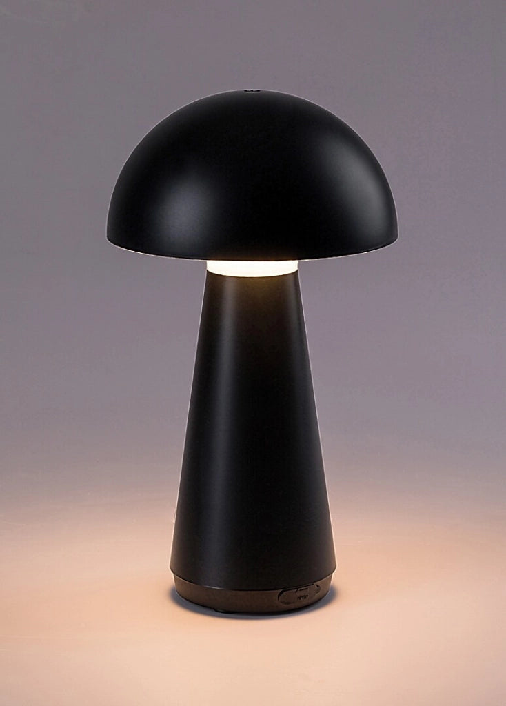 Lampada da tavolo LED 3W dimmerabile USB nera Rabalux