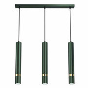 Lampada a sospensione Milagro Joker 3xGU10 verde oro