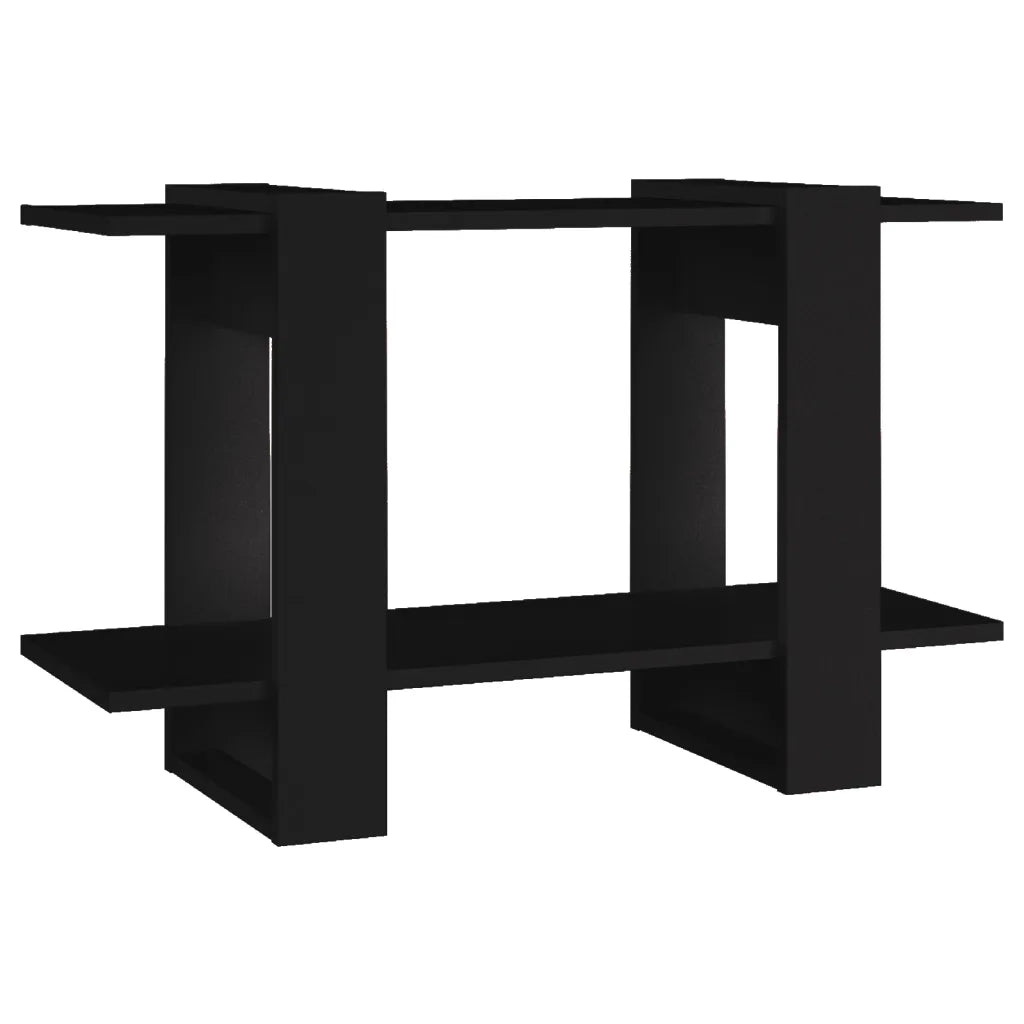 Libreria/Divisorio Nero 80x30x51 cm 811593