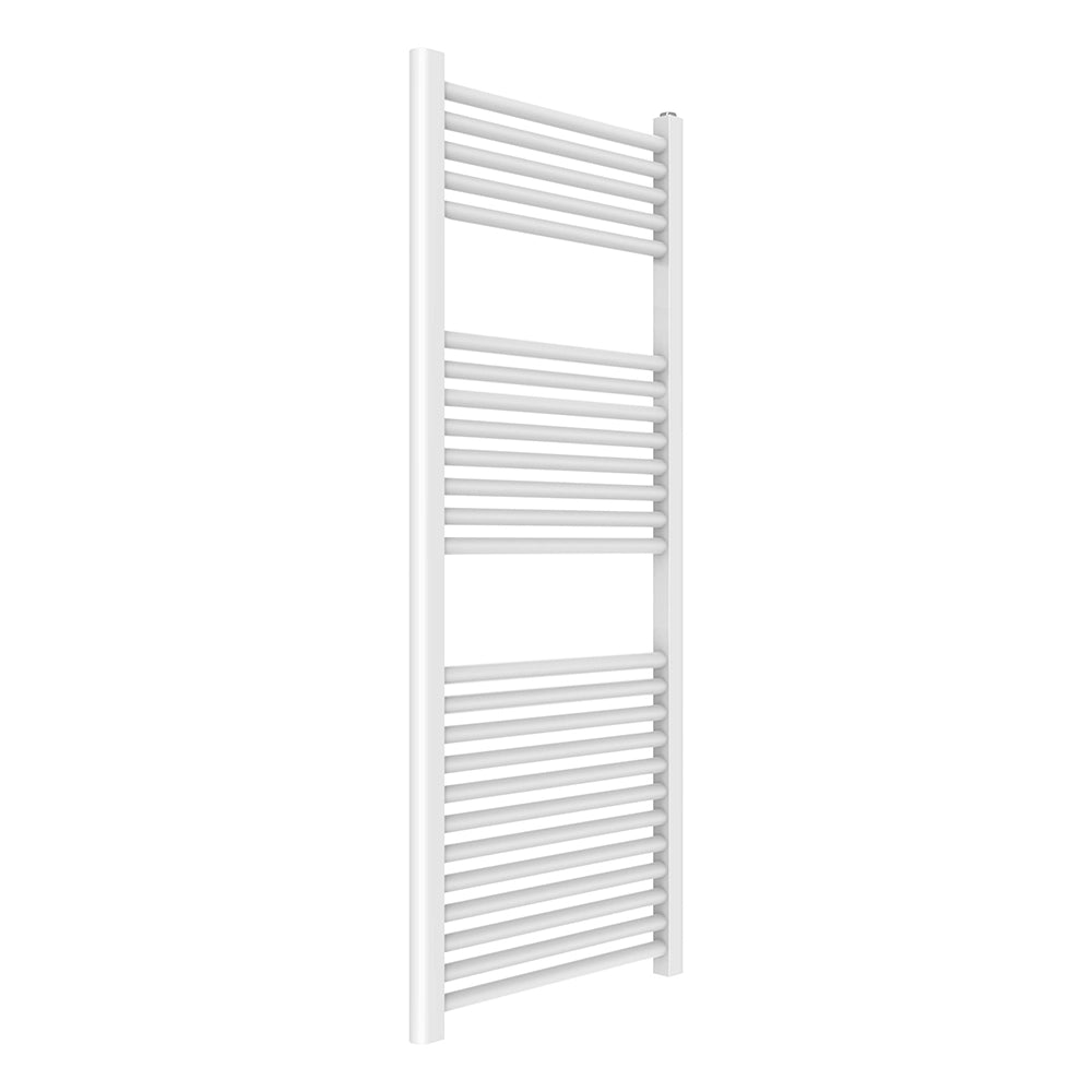 Termoarredo bagno scaldasalviette bianco L 50x120 interasse 45 cm