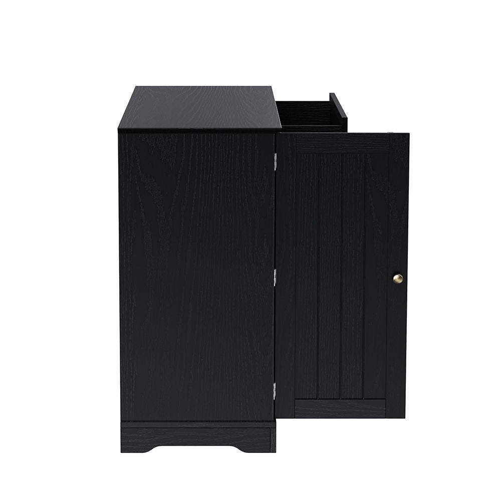 Buffet moderno elegante 3 porte 1 cassetto - Xylo - Nero