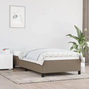 Giroletto senza Materasso Tortora 90x200 cm Tessuto 347038