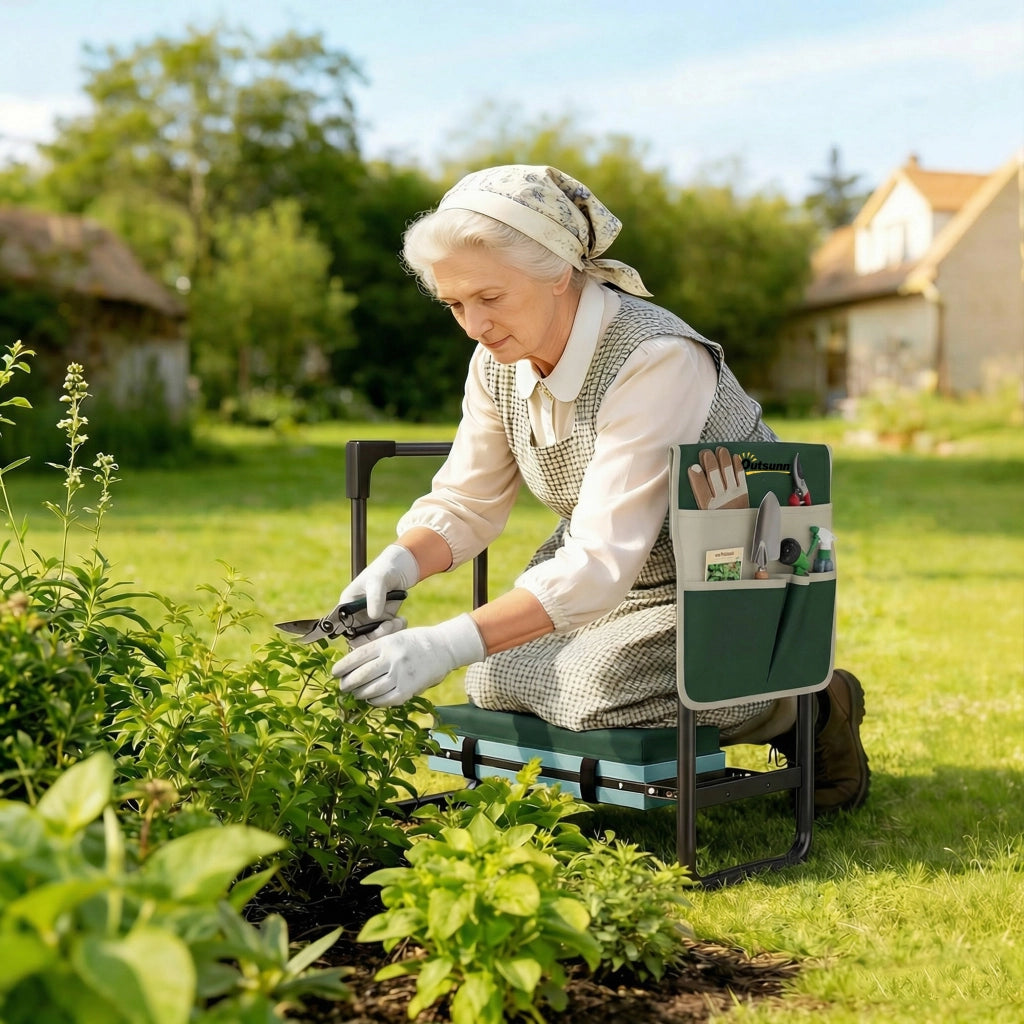 Cuscino per Giardino e Sgabello ¨C Minimal ¨C Grigio, Polipropilene, 150 kg