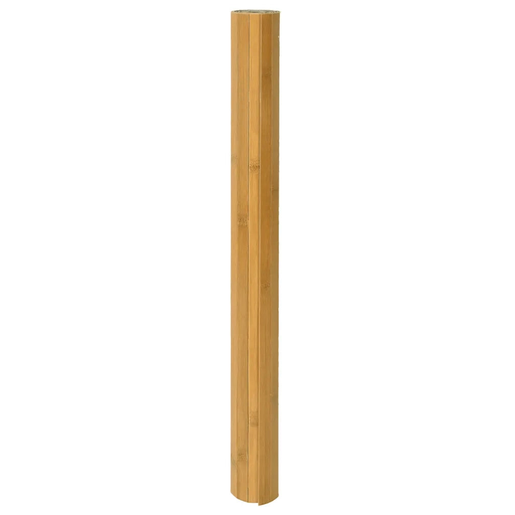 Tappeto del soggiorno | Tappeto Rettangolare Naturale 100x100 cm in Bamb¨´