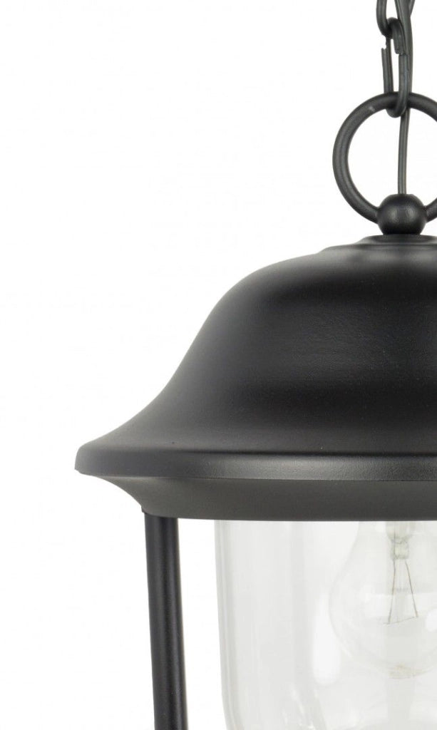 Lampada sospesa esterna Prince SU-MA Retro E27 nera IP43