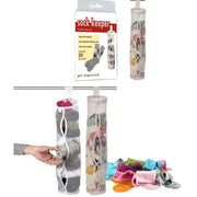 Trade Shop - Organizer Per 20 Paia Di Calzini Mai Piu Calzini Sparsi Per Casa Da Appendere -