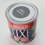 Brilltix 750ml nero grafite finitura micaceo smalto base solvente diretto su ruggine
