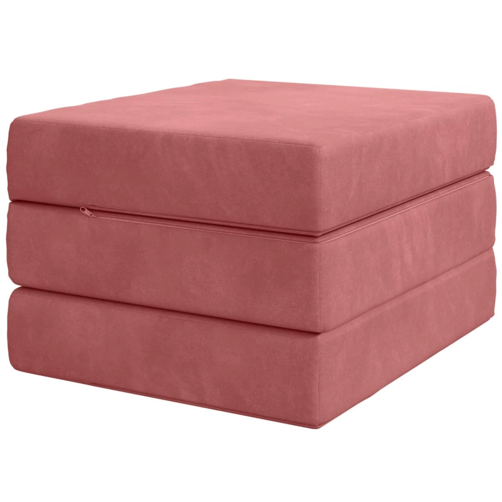Divano Letto Pieghevole 75 x 63 x 45 cm Rosa 900146
