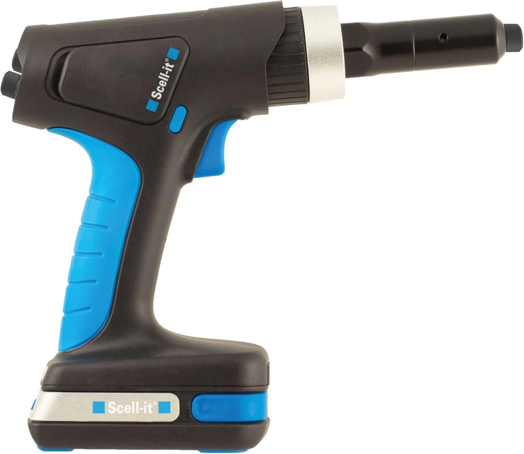 Rivettatrice a batteria Brushless Element 005 con 1 Batteria 18V 2AH + Caricabatterie