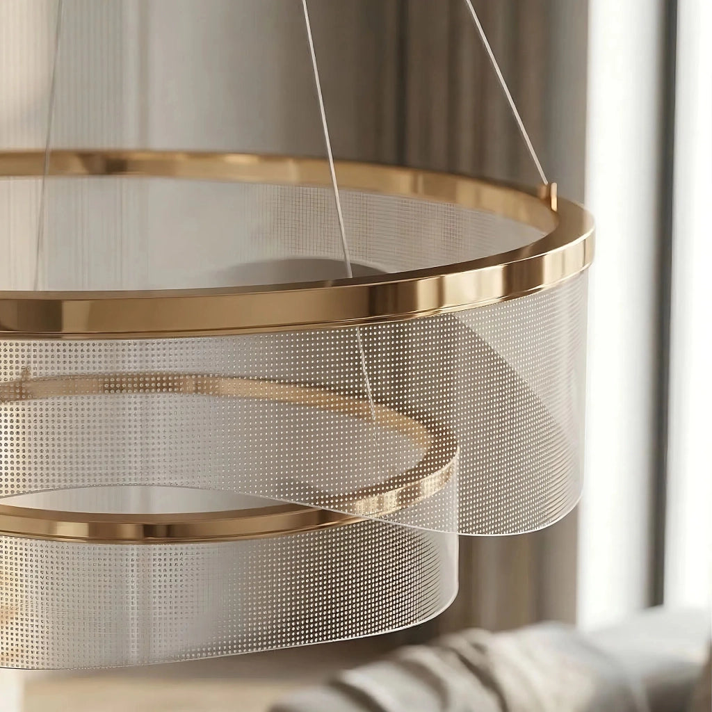 Lampada A Sospensione Da Soffitto G146-2cp Gold