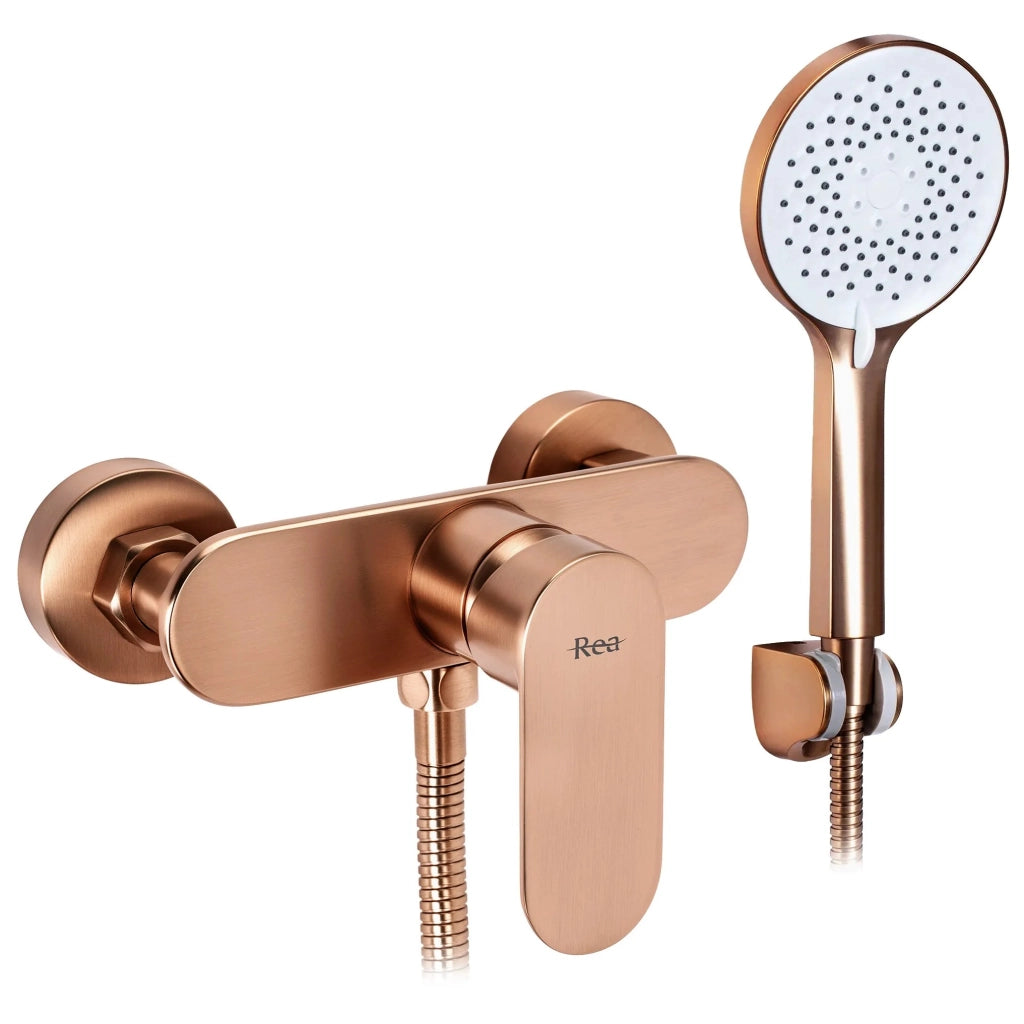 Rubinetto Doccia Rea Drop Brush Copper