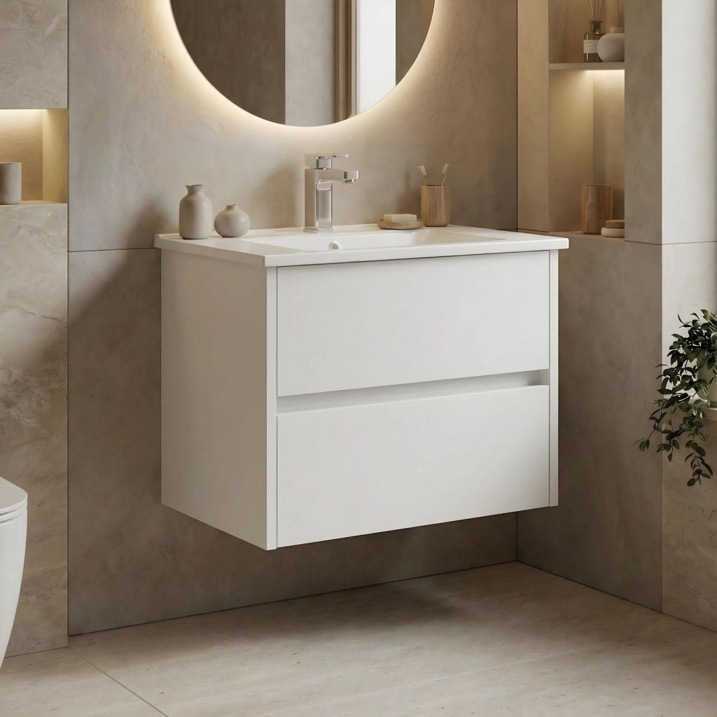 Mobile lavabo "Arno 65" - 65 x 45 x 52 cm - Bianco