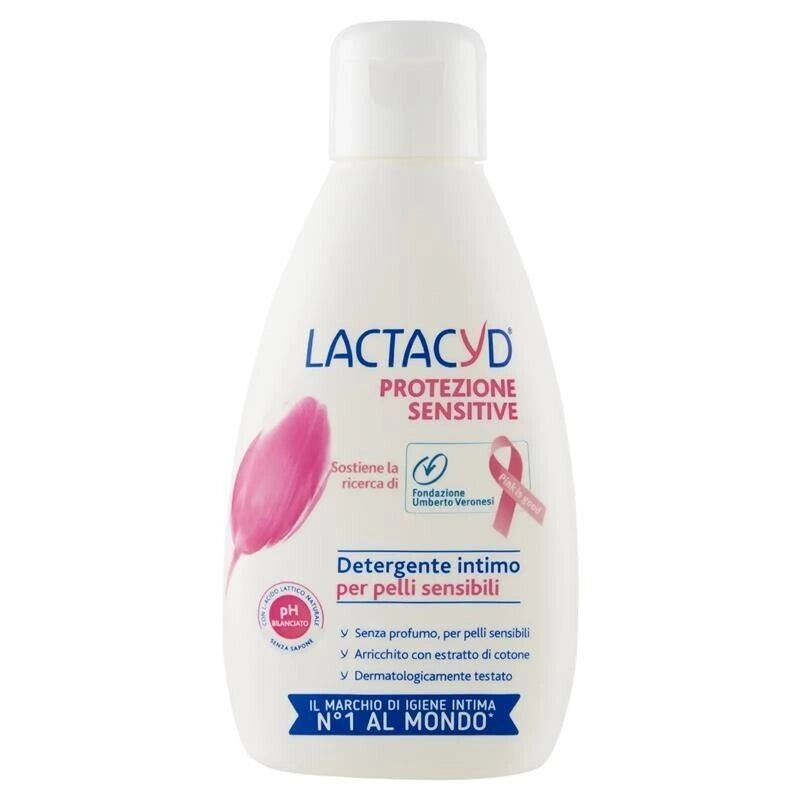 LACTACYD DETERGENTE INTIMO DA 200ML PROTEZIONE SENSITIVE PELLI SENSIBILI
