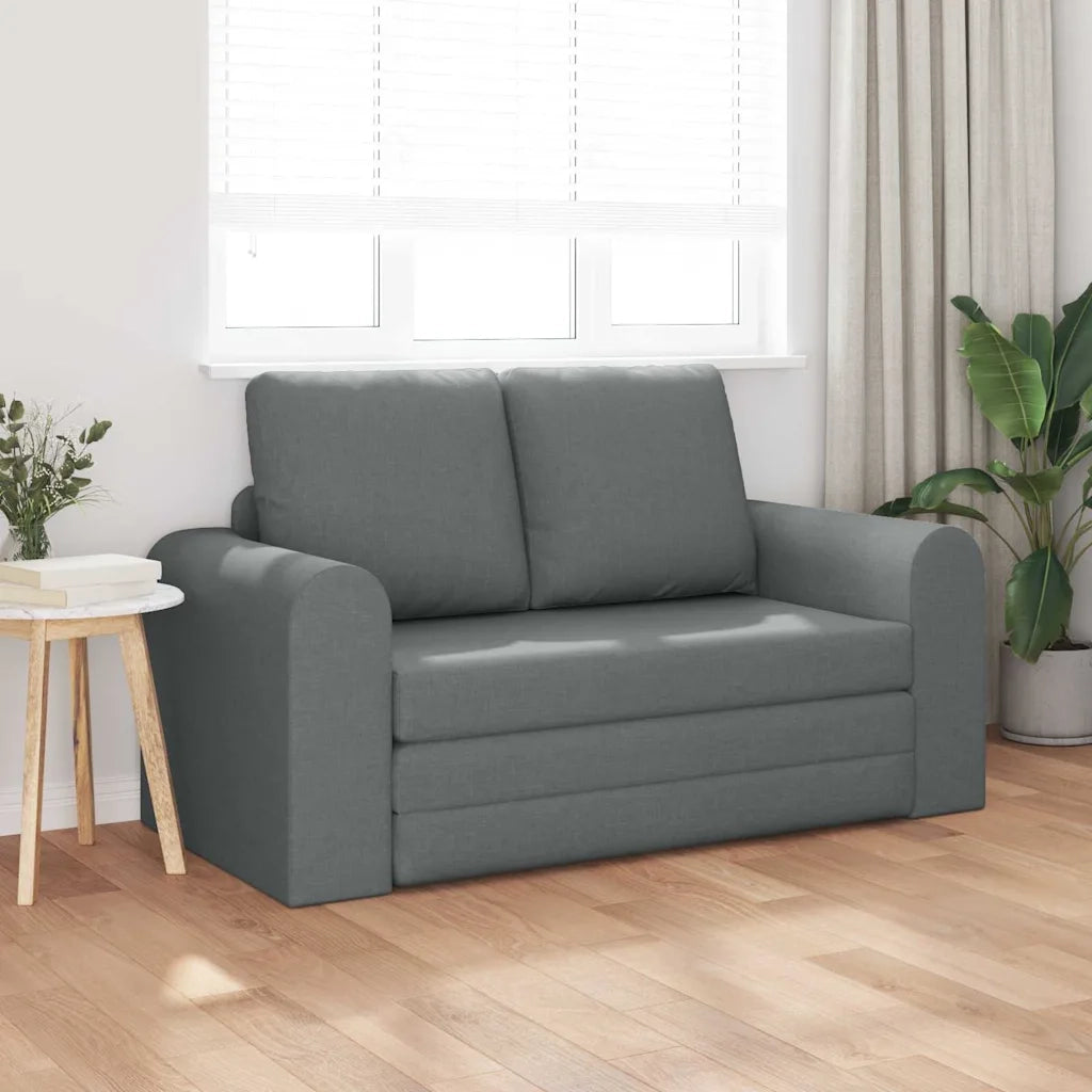 Divano letto | Sof¨¤ letto | Letto singolo 60cm Grigio scuro Tessuto