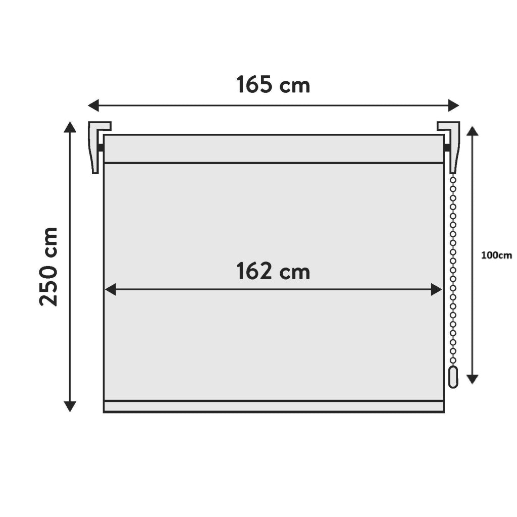 VIEWTEX Tenda a rullo Traslucida Romance Rosa 165 X 250cm - Made in Europe - 5 anni di garanzia