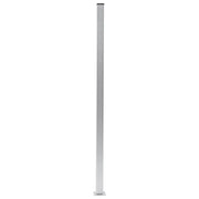Pali per Recinzione 3 pz in Alluminio 185 cm 49077