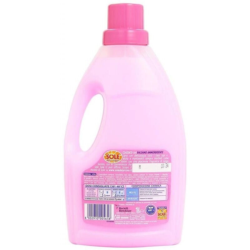 SOLE DETERSIVO PER BUCATO LANA E DELICATI DA 1 LT FORMATO CLASSICO