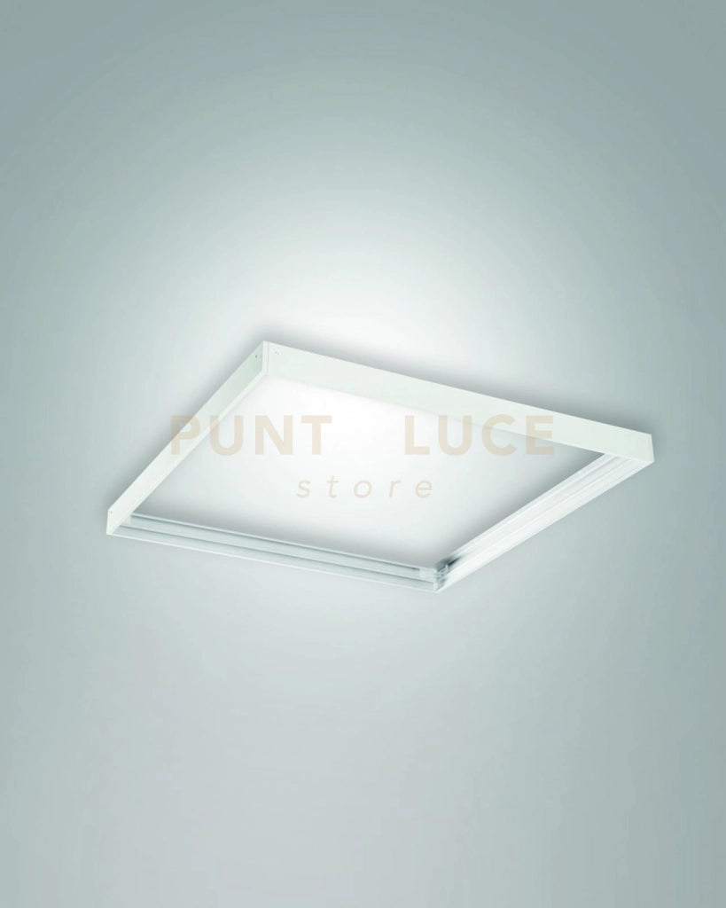 KIT PLAFONE BIANCO 600X600X68 PER RAVELLO IN METALLO