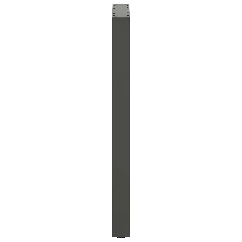 Gambe per tavolo da bar a forma di U 2 pz Antracite 40x(100-101) cm Acciaio 4013230