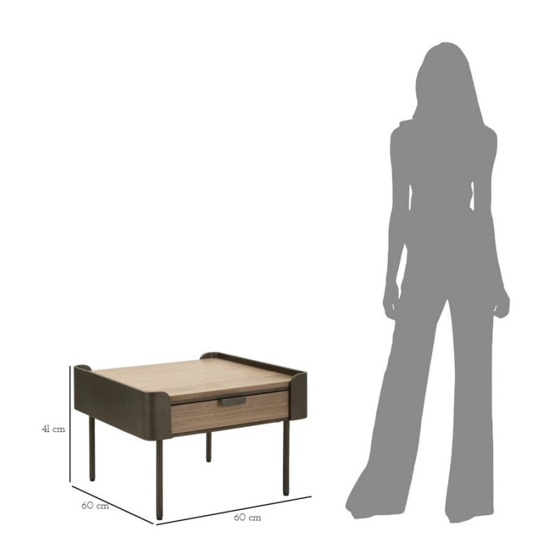 Tavolo Da Caffe' Toronto cm 60x60x41