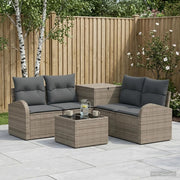 Set di divani 6 pz Grigio e Grigio Scuro 3447188
