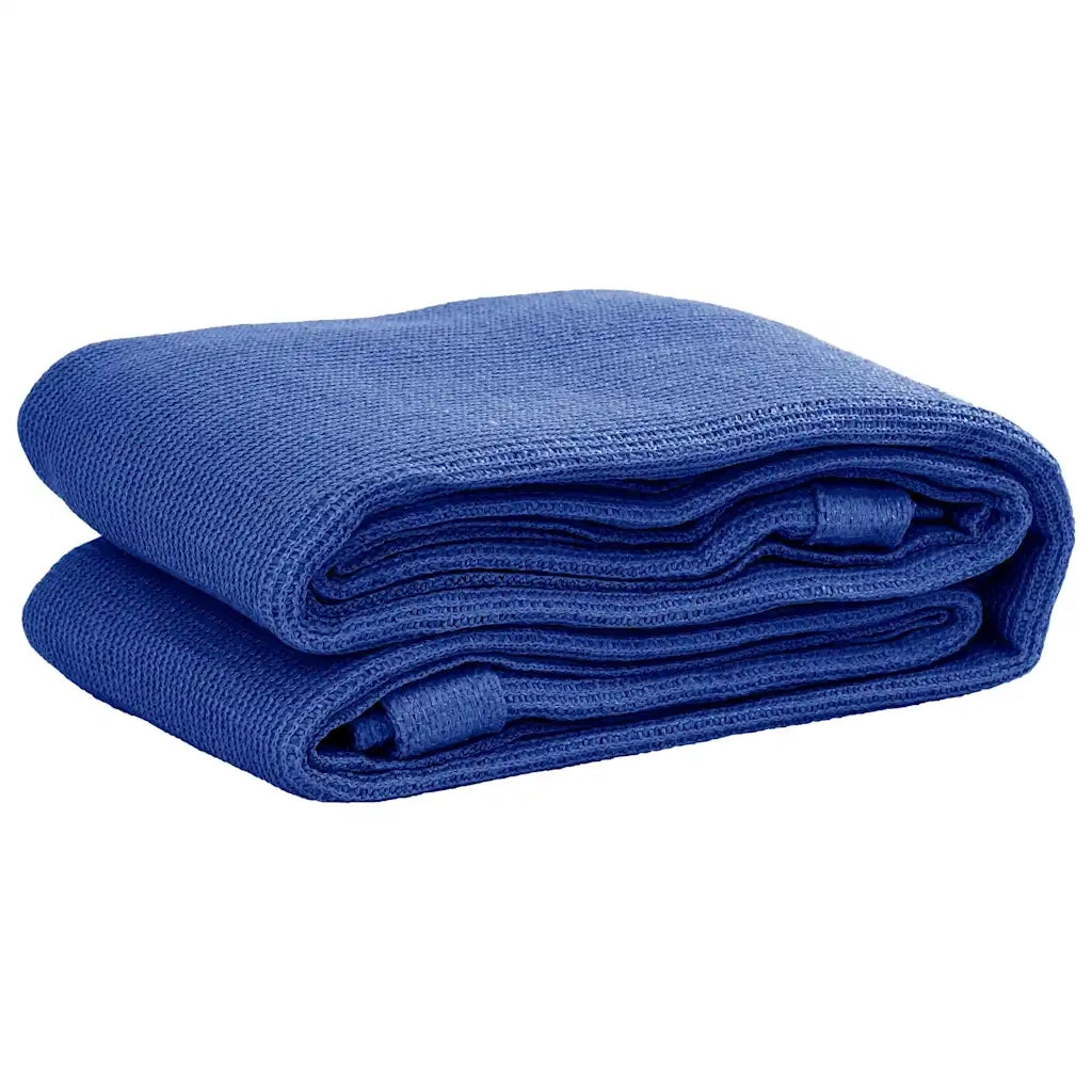 Tappeto da Tenda 250x600 cm Blu in HDPE 310727