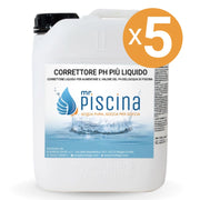 CORRETTORE PH- 15% MENO LIQUIDO per piscina Quantità confezione: 5 confezioni