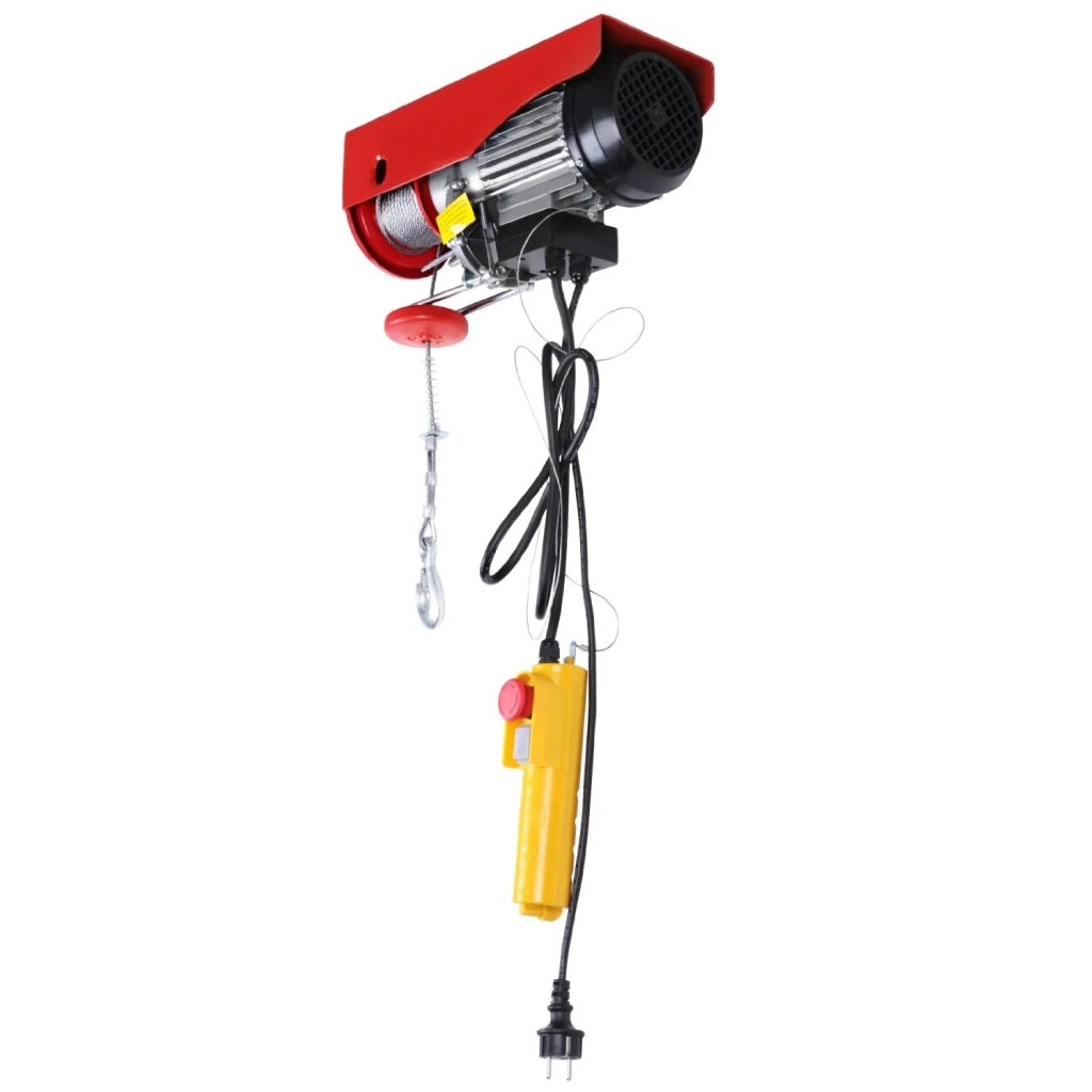 Argano elettrico professionale con telecomando 500W capacità 100/200kg utensili da officina/garage 3402133