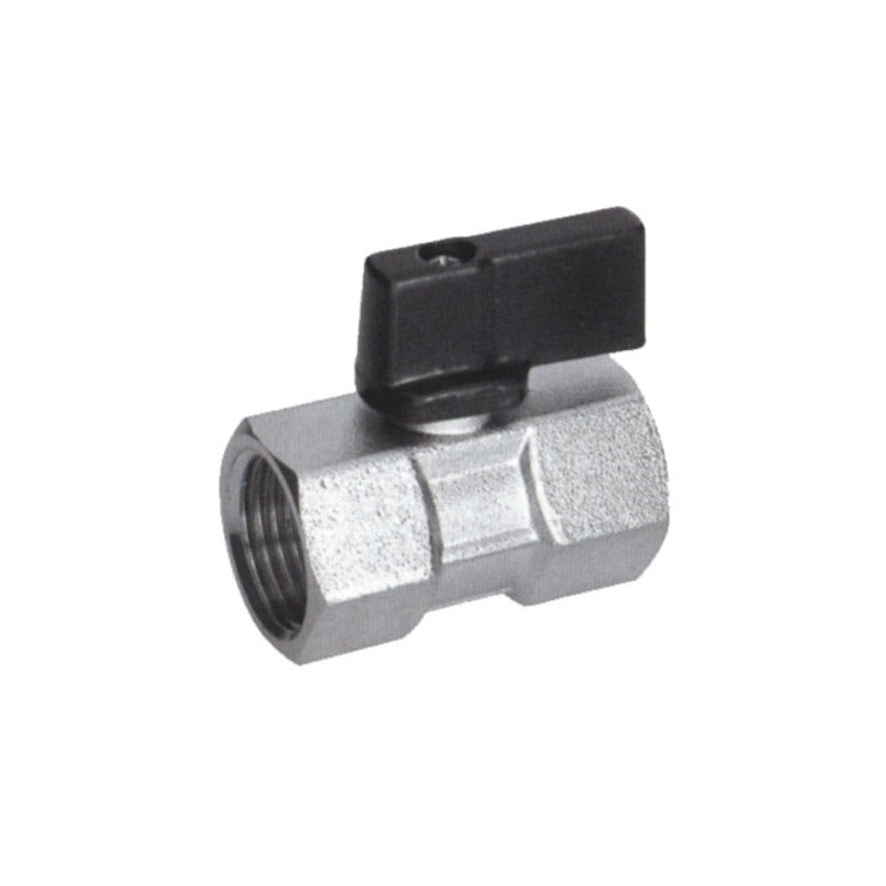 Valvola Sfera Mini Ff Cromata Pro 1/4"