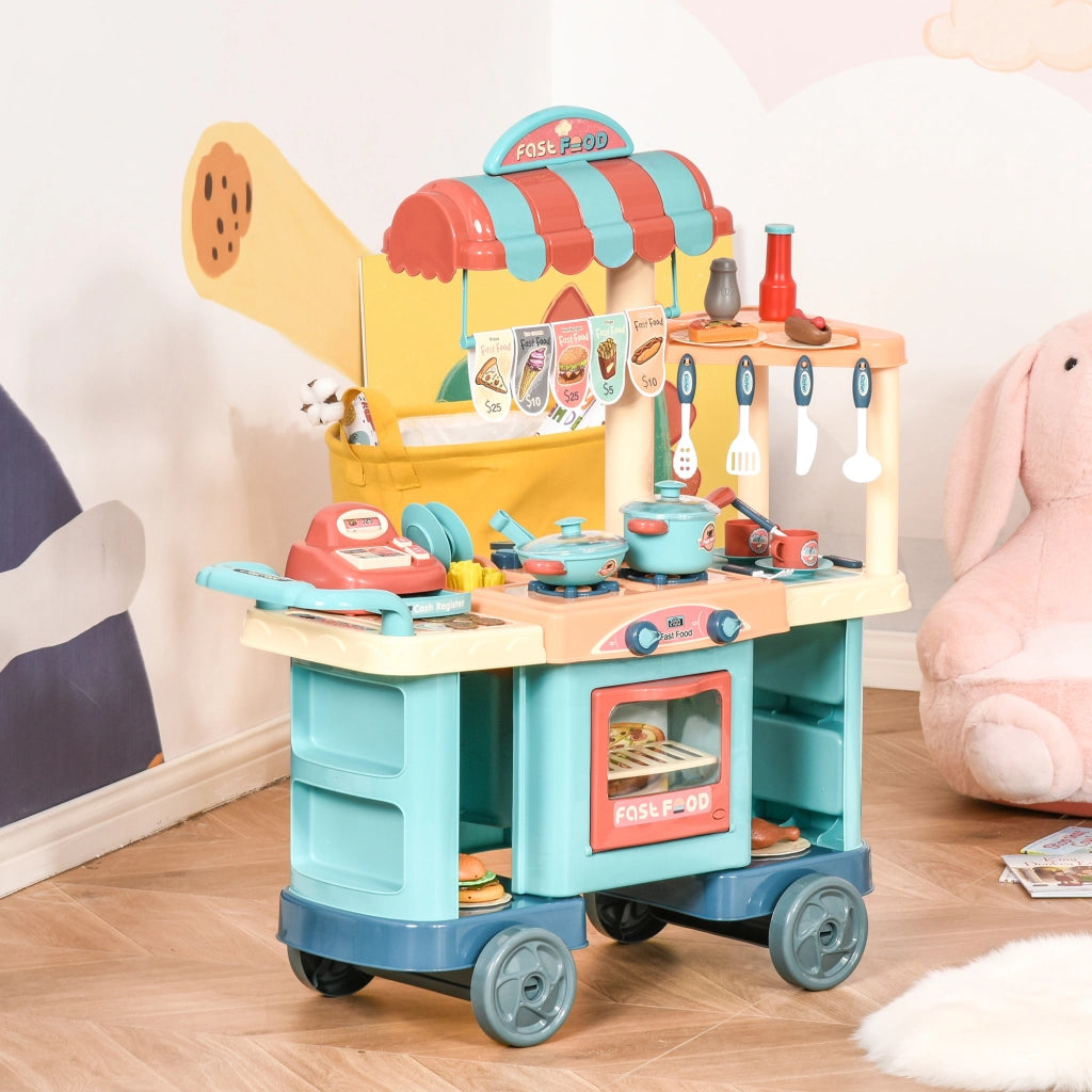 Cucina Giocattolo per Bambini ¨C Minimal ¨C 79.5x33x90.5 cm