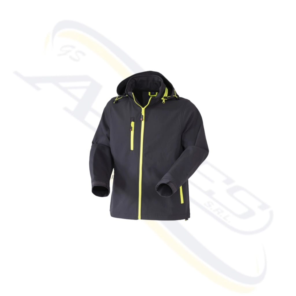 GIUBBOTTO SOFTSHELL R BOOST ANTRACITE ROSSINI Taglia: XL