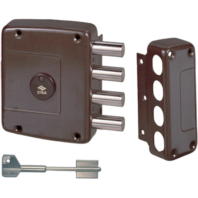 SERRATURA LEGNO APPLICARE 57152 CISA  DM M4 E.MM 64 DX
