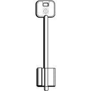 CHIAVE DOPPIA MAPPA CR 5R9 SILCA - OTTONE NICHELATO- 5 pezzi
