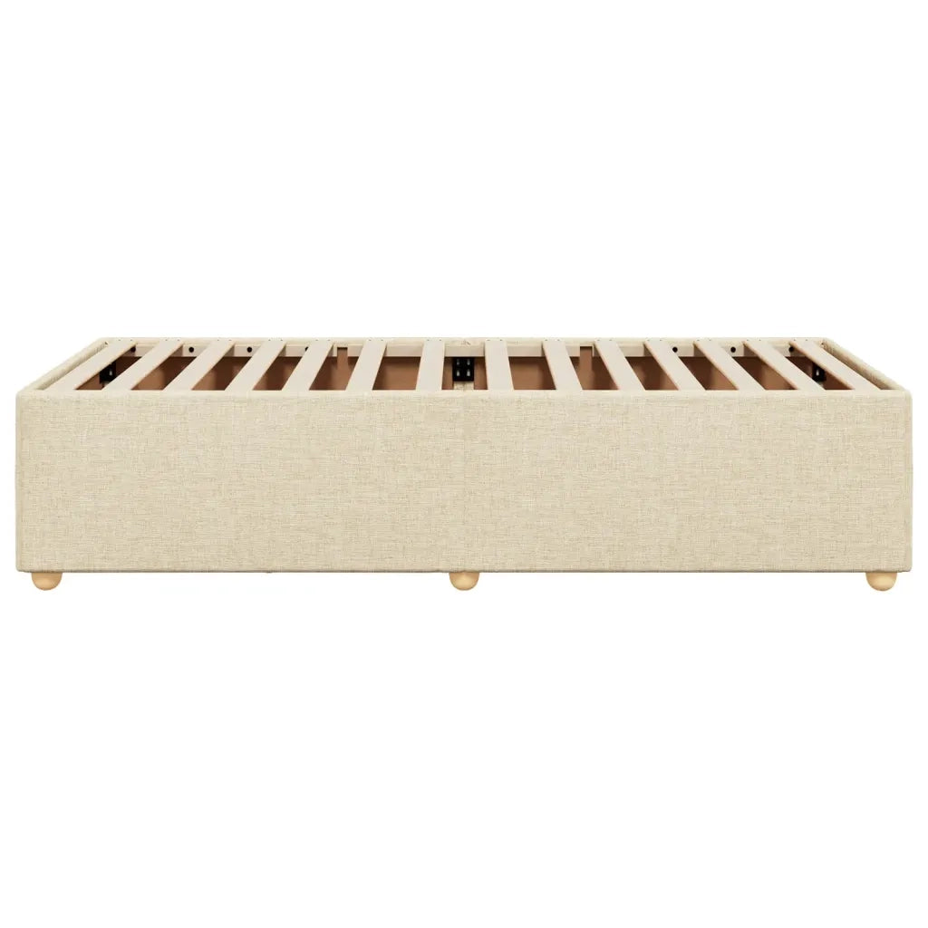 Giroletto senza Materasso Crema 90x190 cm in Tessuto 3284699