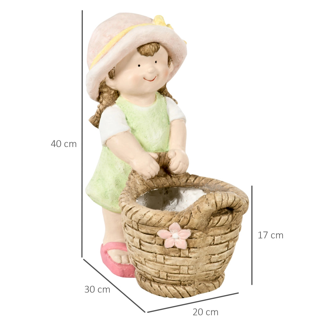 Figura Giardino ¨C Minimal ¨C Grigio 20x30x40 cm
