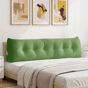Cuscino per Schiena Verde chiaro 180 x 24 x 50 cm Velluto 42014577