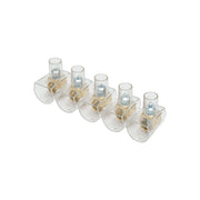 Morsettiera 76A 500V, 5 poli 16mm Leader