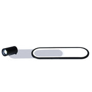 Plafoniera spot moderna nera GU10+LED CCT Parma Light Prestige