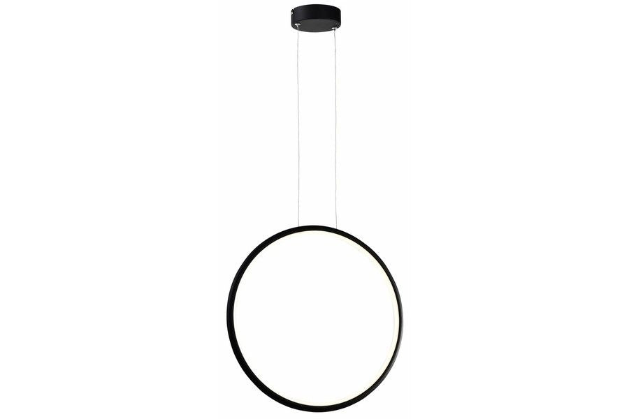 Lampada a sospensione LED Ragi anello nero Ø43 24W Reality