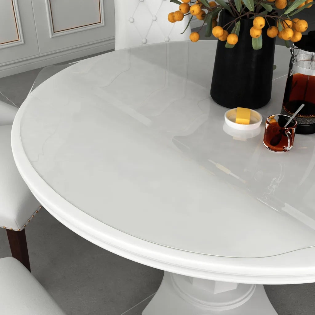 Protezione Tavolo Trasparente Ø 80 cm 2 mm in PVC 288247